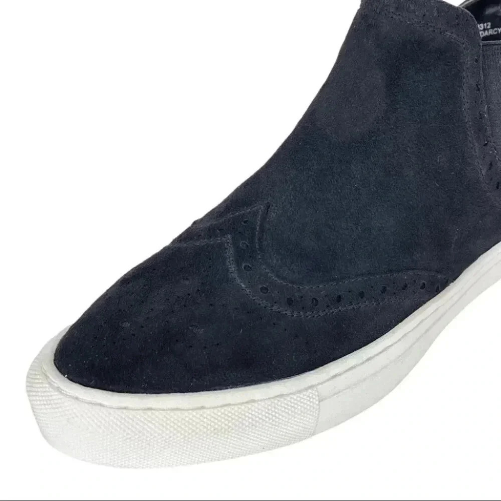 Seven Dials Darcy Black Fabric Suede Slip-On Womens Sneakers Size 8.5M - Picture 7 of 14